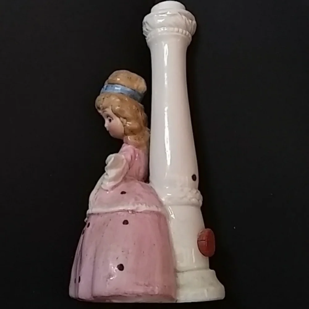 Vintage Figural Girl Flower Vase | EUC | Germany